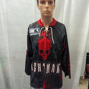 Game Used New Jersey Nightmare AIHL Hockey Jersey M