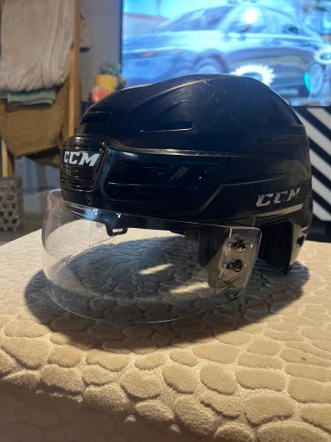 Used Large CCM Pro Stock Tacks 710 Helmet