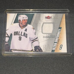 Mike Modano Dallas Stars 2009-10 Fleer Ultra NHL Uniformity Jersey #UU-MM