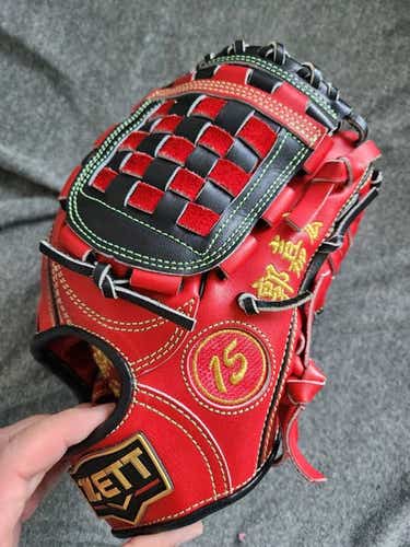 Custom Zett Right Hand Throw Baseball Glove 11"