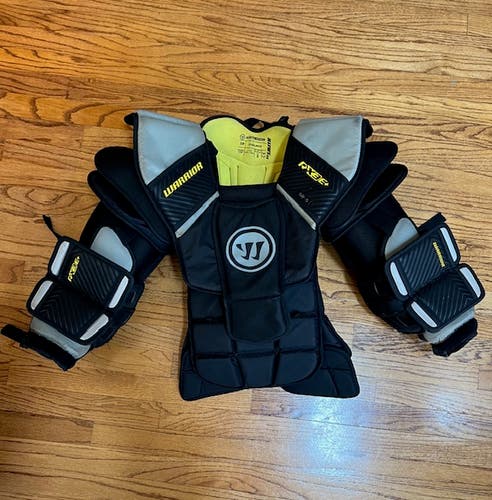 Used Small Warrior Ritual X3E+ Goalie Chest Protector