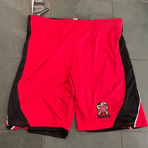 NWT MARYLAND TERPS TERRAPINS REVERSIBLE LACROSSE SHORTS Colosseum LARGE $40