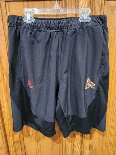 Arizona Coyotes Adidas Player Issued Kachina Shorts Size XL