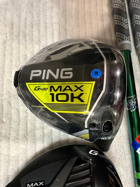Ping G430 Max 10K. New In Open Box packaging. With Hzrdus Hulk PVD. X Or TX
