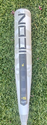 Used  Rawlings USSSA Certified (-5) 26 oz 31" Icon Bat