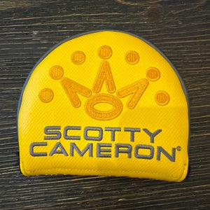 Titleist Golf Scotty Cameron Phantom X Round RH Yellow/Grey Headcover