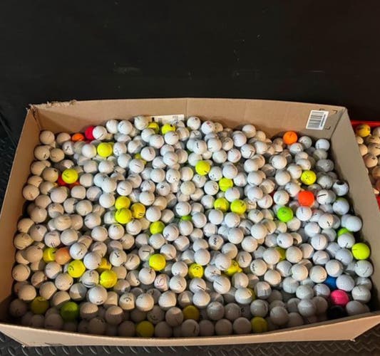 GREAT CONDITON 120 Name Brand Golf Balls