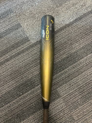 Used 2023 Rawlings BBCOR Certified Composite 29 oz 32" Icon Bat