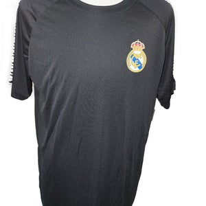 Unisex Large - Real Madrid CF Soccer Shirt - European Football Black Shirt 2019