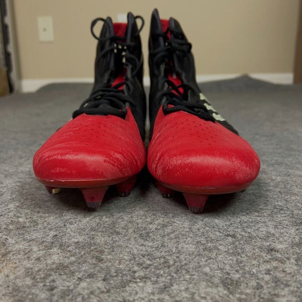 Adidas Mens Football Cleat 14 Black Red White Lineman Nastyquick D Sports Q9