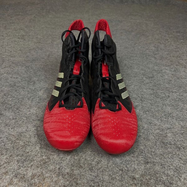 Adidas Mens Football Cleat 14 Black Red White Lineman Nastyquick D Sports Q9