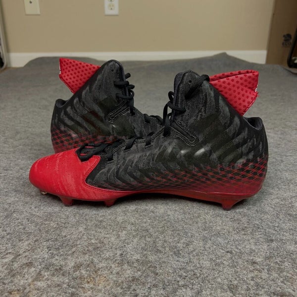 Adidas Mens Football Cleat 14 Black Red White Lineman Nastyquick D Sports Q9