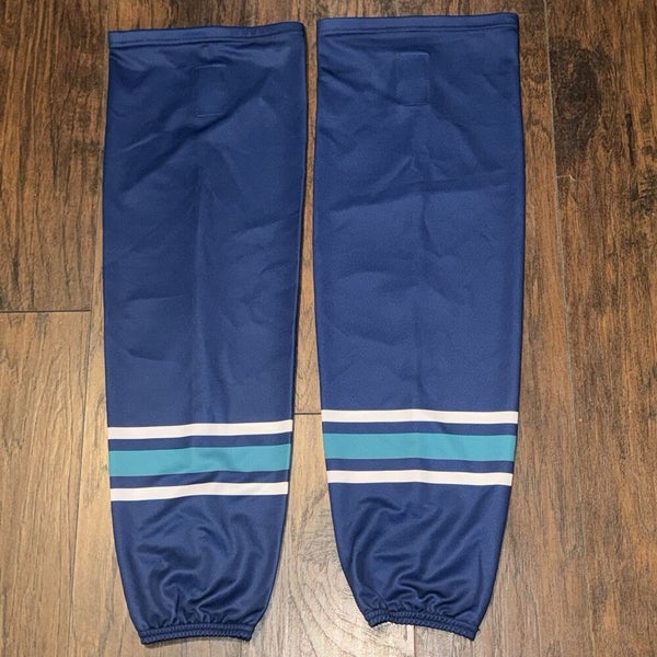 Worcester Railers 23-24 Worcester IceCats Night ECHL Team Issued Game Socks Sz32