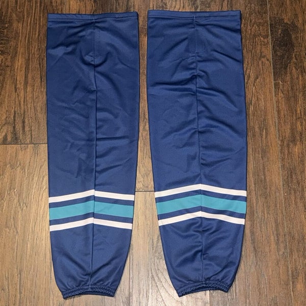Worcester Railers 23-24 Worcester IceCats Night ECHL Team Issued Game Socks Sz32