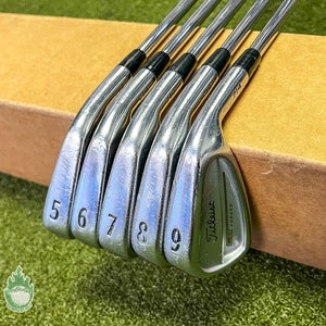 Used Right Handed Titleist CB 714 Forged Irons 5-9 X-Stiff Flex Steel Golf Set