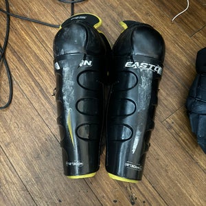 Used Easton Stealth RS Hockey Shin Pads 12”