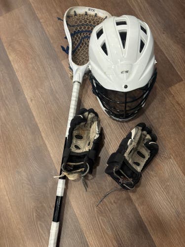 On hold-Helmet gloves stick