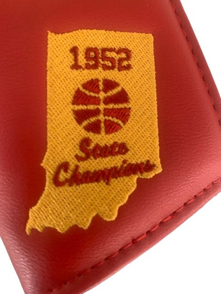 New Leather Hickory (Indiana) Hoosiers Blade Putter Cover w/ Magnetic Closure