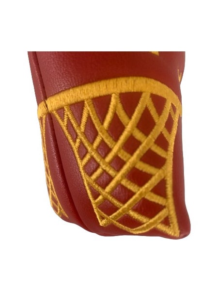 New Leather Hickory (Indiana) Hoosiers Blade Putter Cover w/ Magnetic Closure