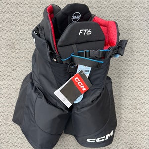 CCM Black Jetspeed FT6 Junior Large Pant