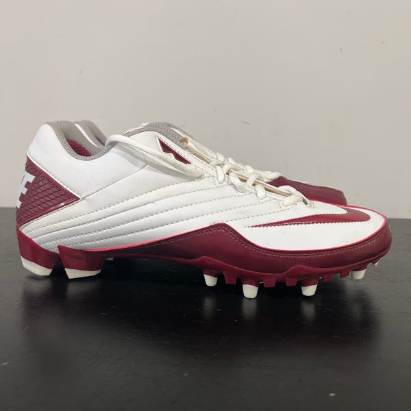 Men's Size 9 Nike Speed TD Football Cleats Maroon White