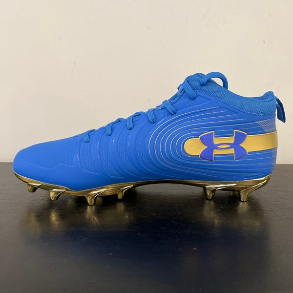 Under Armour Spotlight Suede Cleats Blue Armour Spotlight Lux