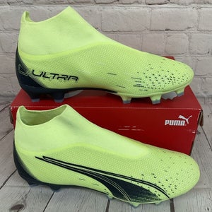 Puma 107032 01 Ultra Match+ LL FG/AG Men's Soccer Cleats Fizzy Parisian US 12