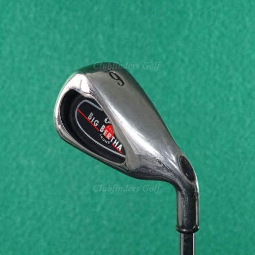 Callaway Big Bertha 2004 Single 6 Iron Factory Constant Weight Steel Uniflex