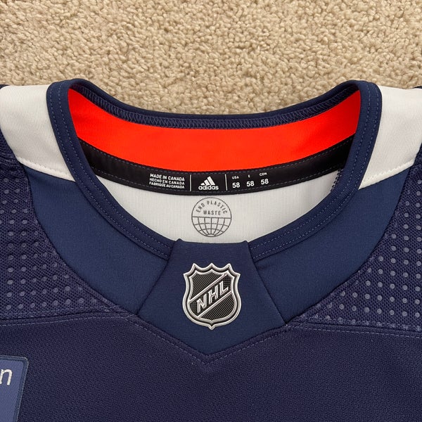 St Louis Blues Adidas Made in Canada (MiC) Sz 58 Navy Pro Stock