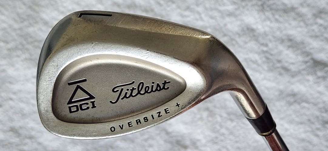 Titleist DCI Oversize + Lob (L) Wedge RH; Steel Shaft