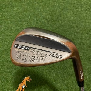Used RH Mizuno T22 Copper 60.10* Lob Wedge Dynamic Gold Tour Issue Steel