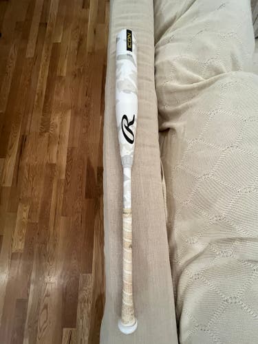 Used 2025 Rawlings Icon USSSA Certified Bat (-5) Composite 27 oz 32"