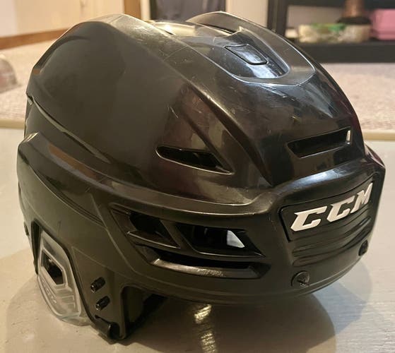 Used Large CCM Pro Stock Tacks 710 Helmet