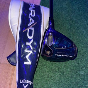 Used Callaway Right Handed Stiff Flex 10.5 Loft Paradym Triple Diamond Driver