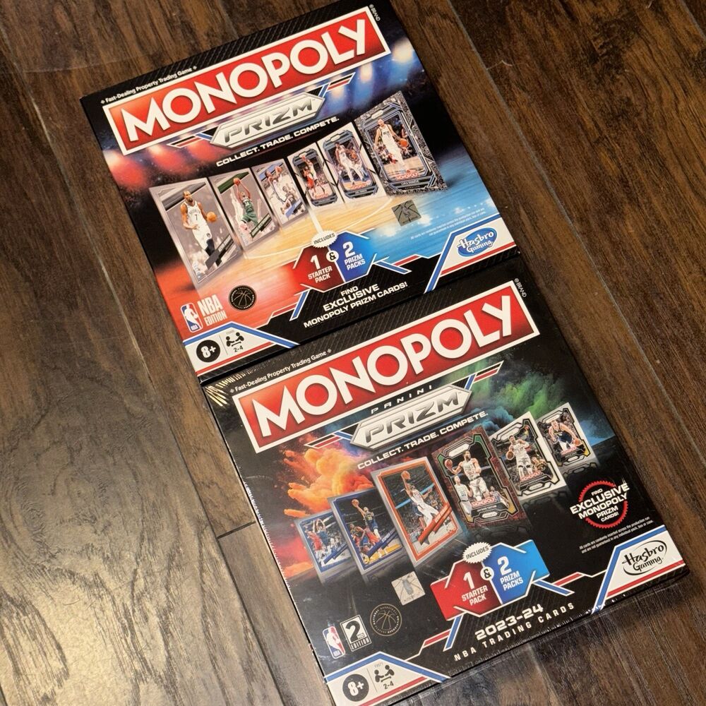 2022-23 & 2023-24 Monopoly NBA Prizm Game Board 2 Pack Bundle 1st + 2nd  Editions | SidelineSwap | Buy and Sell on SidelineSwap