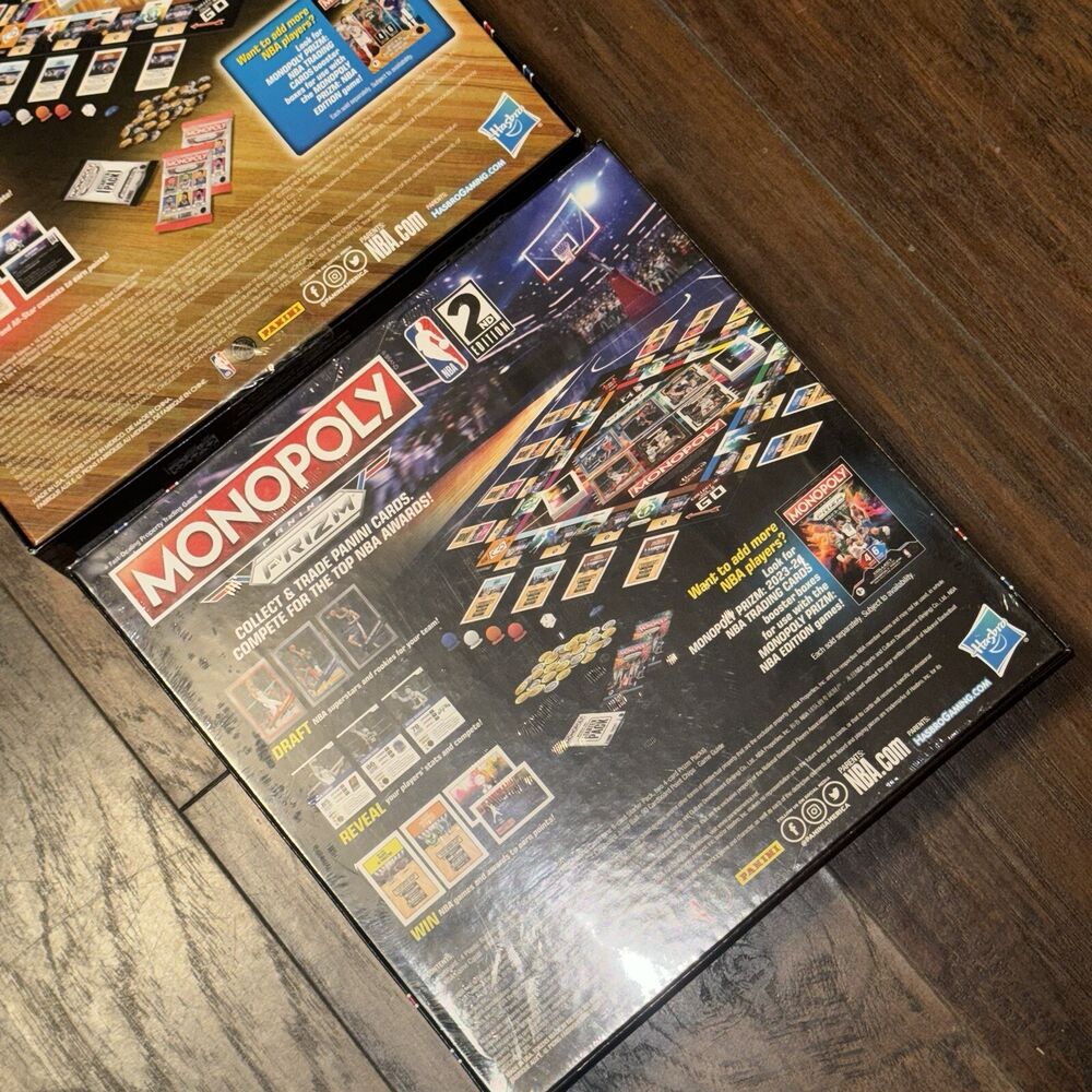 2023-24 monopoly prizm nba booster box Prizm: 2nd Edition Board Game | Monopoly Game with Panini NBA Trading Cards | Ages 8 and Up | 2 to 4 Players numbered parallels (like Silver 23-24 Prizm Monopoly Basketball Blaster