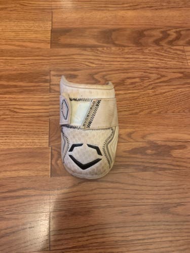 White Used Senior EvoShield Elbow Protection Elbow Guard