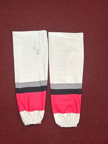 Pink In The Rink Used XL Pro Stock Socks