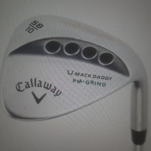 Used Men's Callaway Mack Daddy PM Grind Right Handed Wedge Wedge Flex 58 Degree Steel Shaft