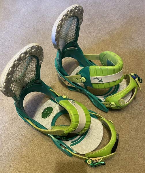 Burton Triad Mens Snowboard Bindings Medium | SidelineSwap | Buy