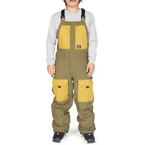 DC Shadow 15K Shell Snowboard mens Snowboard bibs pants  Large