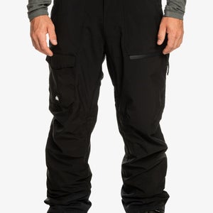 Quiksilver Men's Utility Snowbord pants black Large