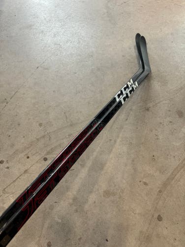 2 Pack NCAA Flex 95 New Senior CCM Left Hand P28 Pro Stock JetSpeed FT3 Pro Hockey Stick