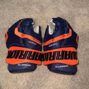 Used  Warrior 15" Pro Stock Gloves GVL Swamp Rabbits