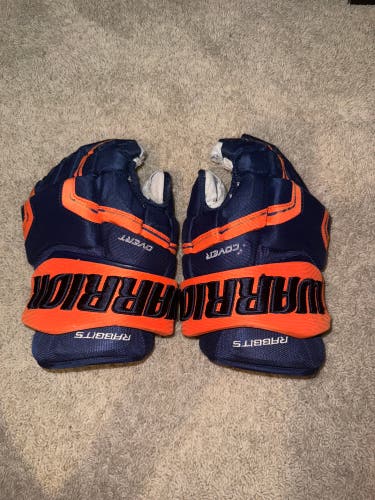 Used  Warrior 15" Pro Stock Gloves GVL Swamp Rabbits