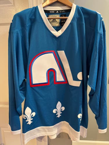 Quebec Nordiques Adidas Team Classics Jersey