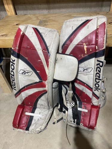 Used Reebok Goalie Leg Pads