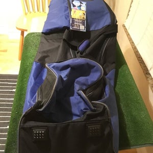 Bag Boy Travel Golf Bag Wheels (Blue & Black)