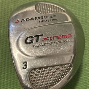 Adams Tight Lies GT Xtreme Left Handed 3 Wood Graphite Shaft & Head cover
