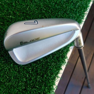 PING iBlade 7-Iron Blue Dot Demo/Fitting Club w/ Ping AWT 2.0 Regular Flex